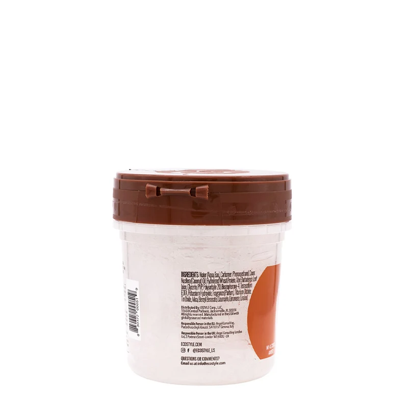 Eco Style Coconut Oil Styling Gel Max Hold 237ml - gel tenuta forte