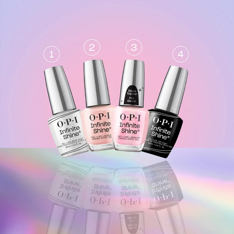 OPI Infinite Shine Glaze Toppers Donut Disturb 15ml - topper rosa trasparente
