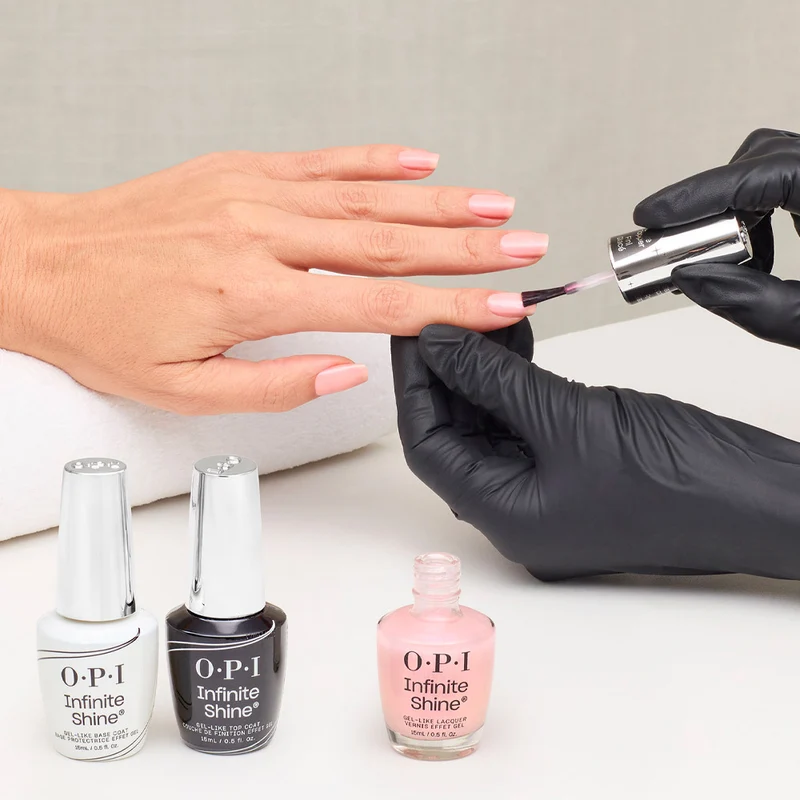 OPI Infinite Shine Glaze Toppers Donut Disturb 15ml - topper rosa trasparente
