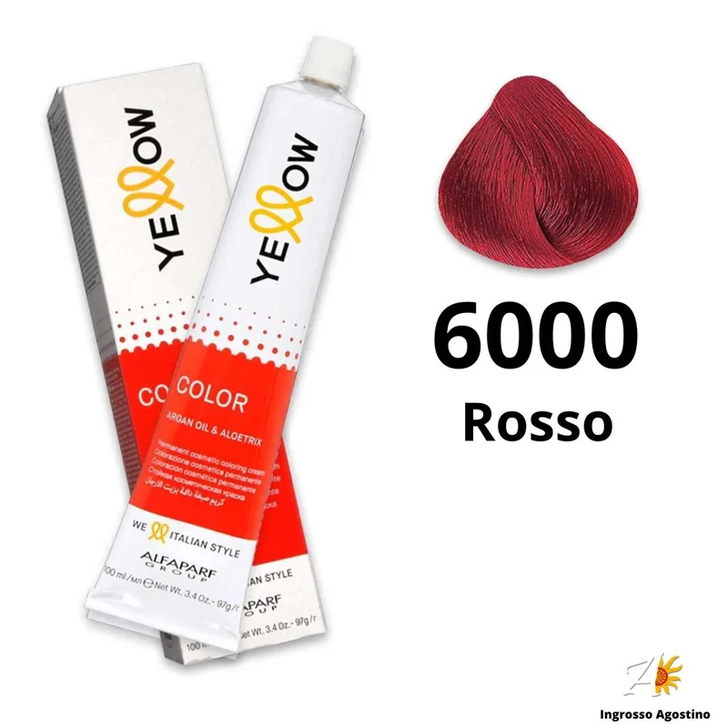 Tintura Yellow Alfaparf 100ml 6000 Rosso