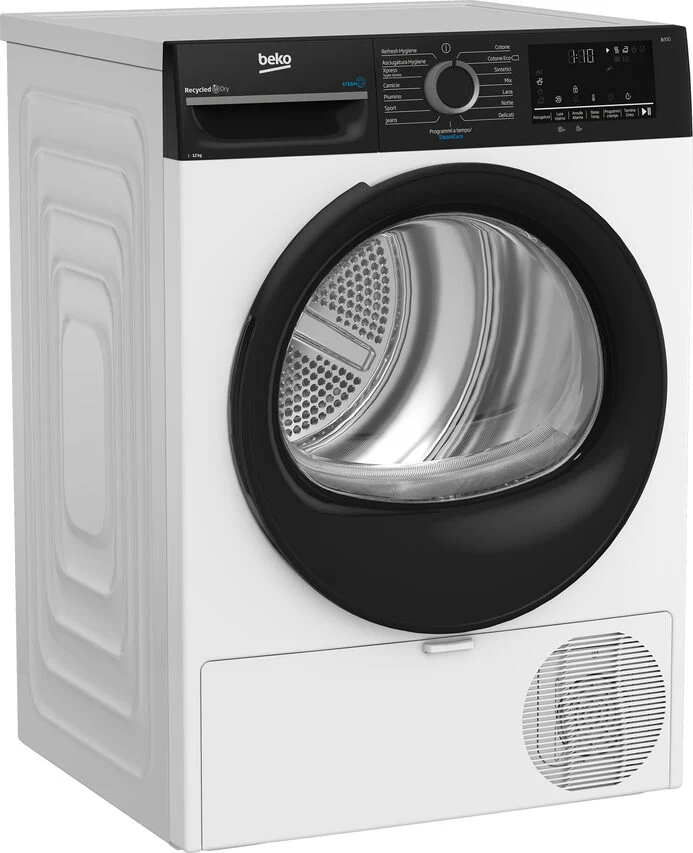 Beko BMGT4122SBI: Asciugatrice 12kg, classe E, motore inverter