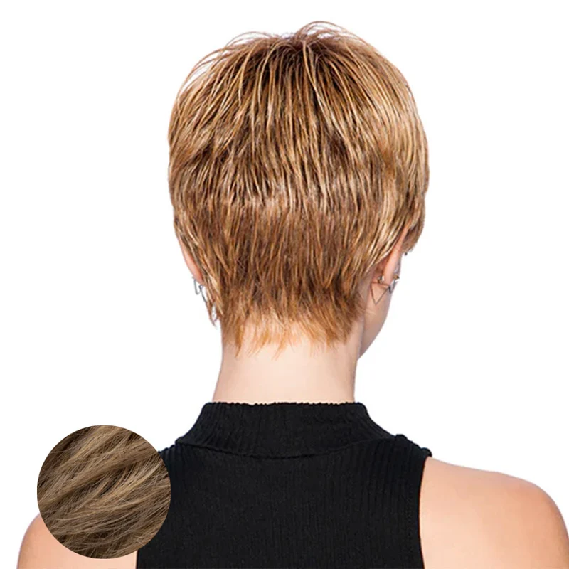 Hairdo Textured Cut Parrucca Biondo Scuro Dorato