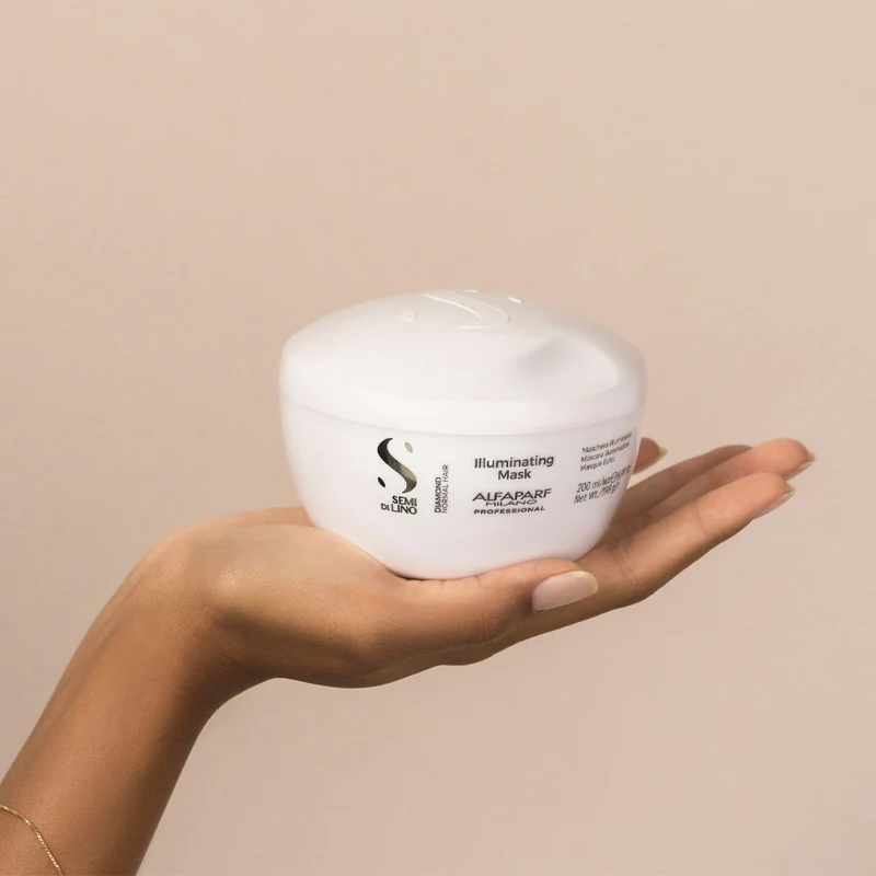 Alfaparf Milano Semi Di Lino Diamond Illuminating Mask 200ml - maschera illuminante
