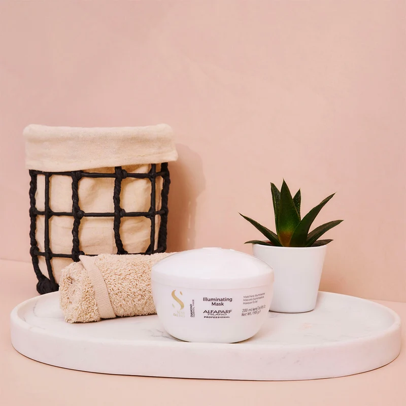 Alfaparf Milano Semi Di Lino Diamond Illuminating Mask 200ml - maschera illuminante