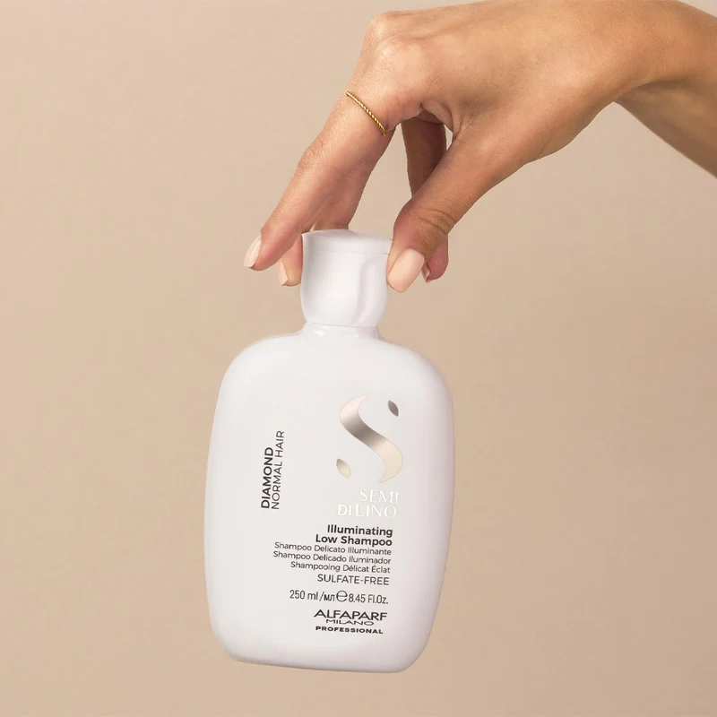 Alfaparf Milano Semi Di Lino Diamond Illuminating Low Shampoo 250ml - shampoo delicato illuminante per capelli normali