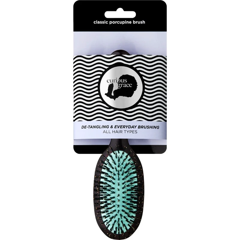 Classic Boar Bristle Cushion Brush S