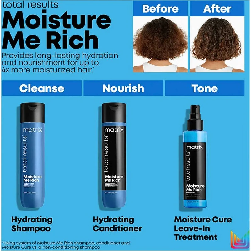 Total Results Moisture Me Rich Shampoo 1L