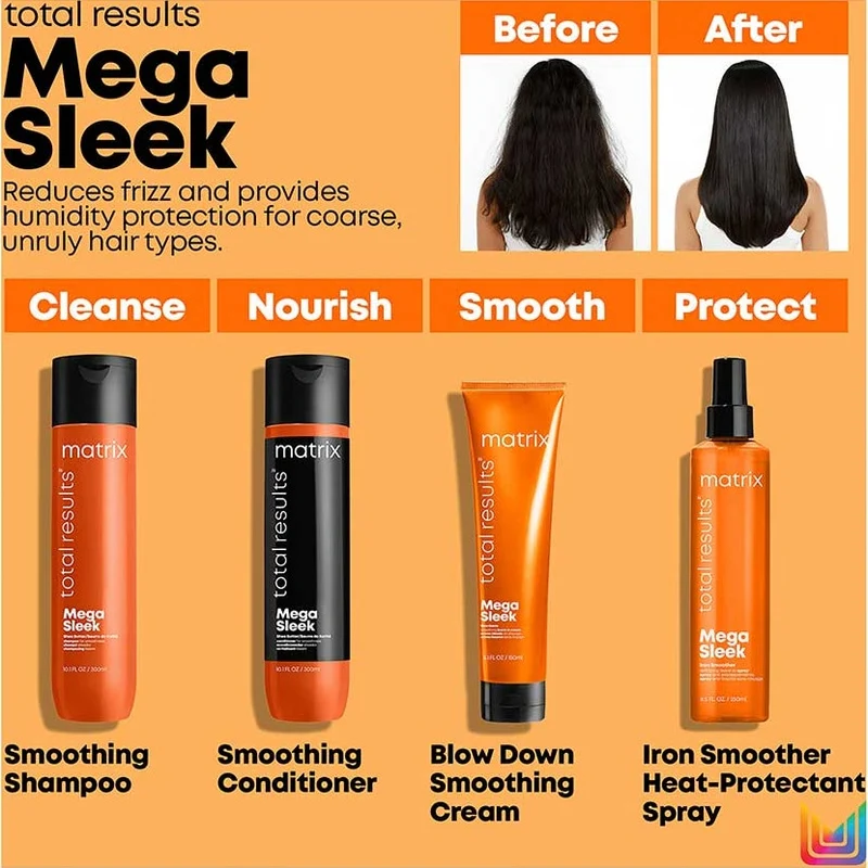 Total Results Mega Sleek Conditioner 1L