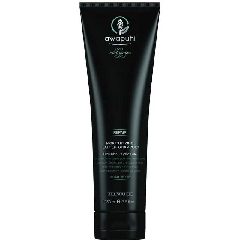 Awapuhi Wild Ginger Moisturizing Lather Shampoo 250ml