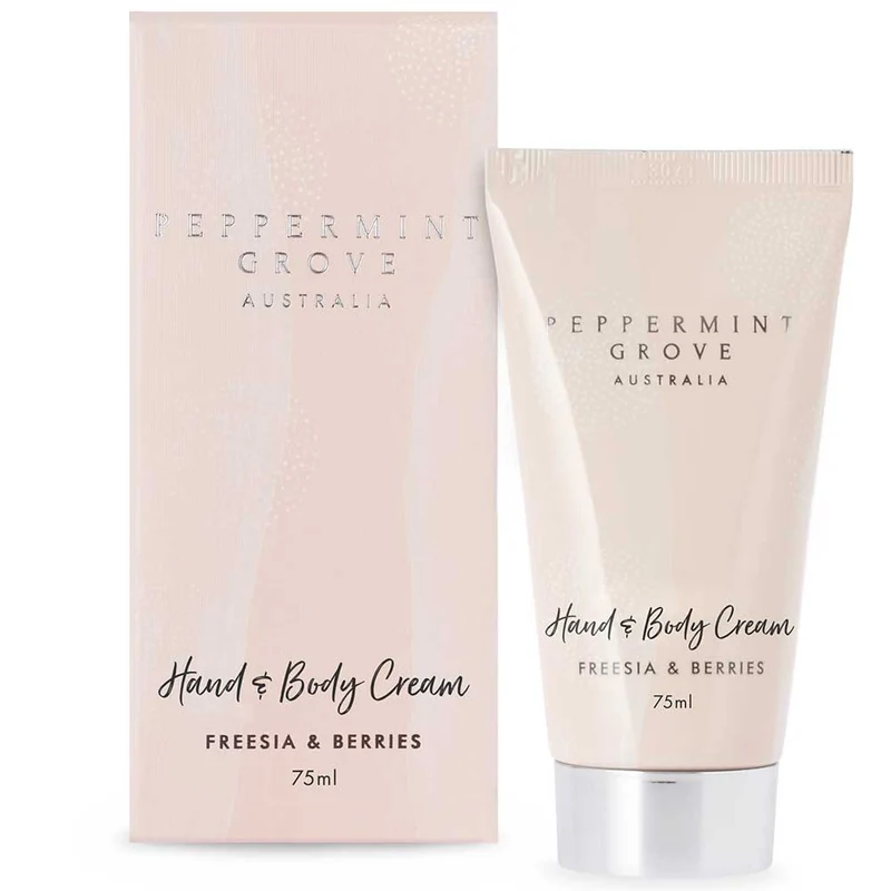 Peppermint Grove Freesia & Berries - Hand & Body Cream 75ml