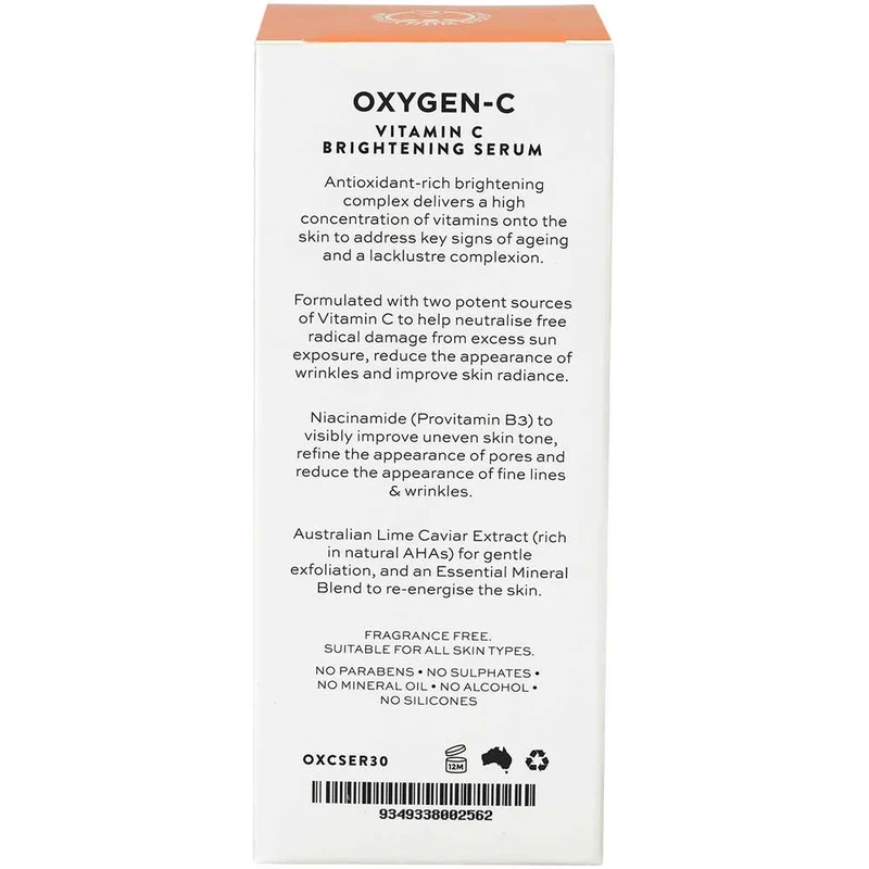 Oxygen-C Vitamin C Brightening Serum 30ml