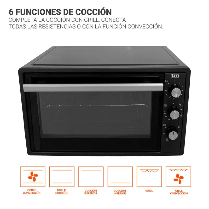 Forno a convezione TM Electron 37 L 37 L 250ºC
