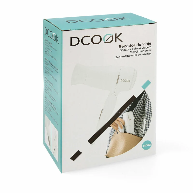 Asciugacapelli Dcook Gallery Rosa 1400 W Travel