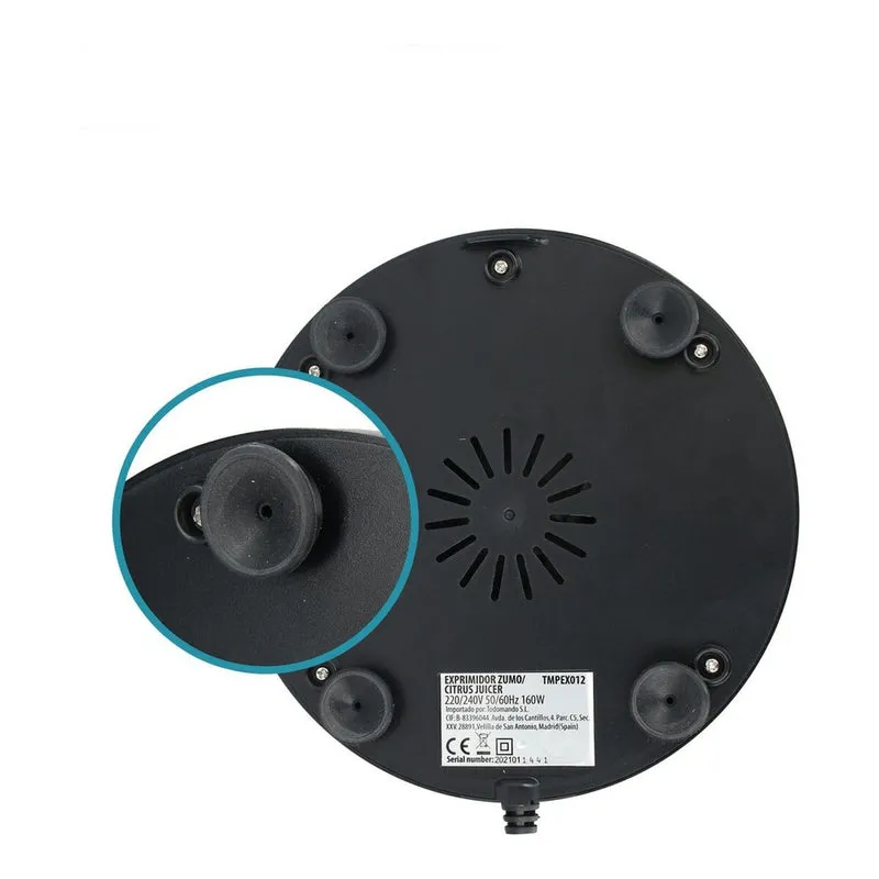 Spremiagrumi Elettrico TM Electron Acciaio Inox 160 W