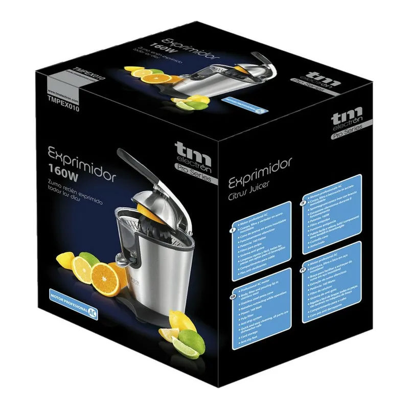 Spremiagrumi Elettrico TM Electron Acciaio Inox 160 W