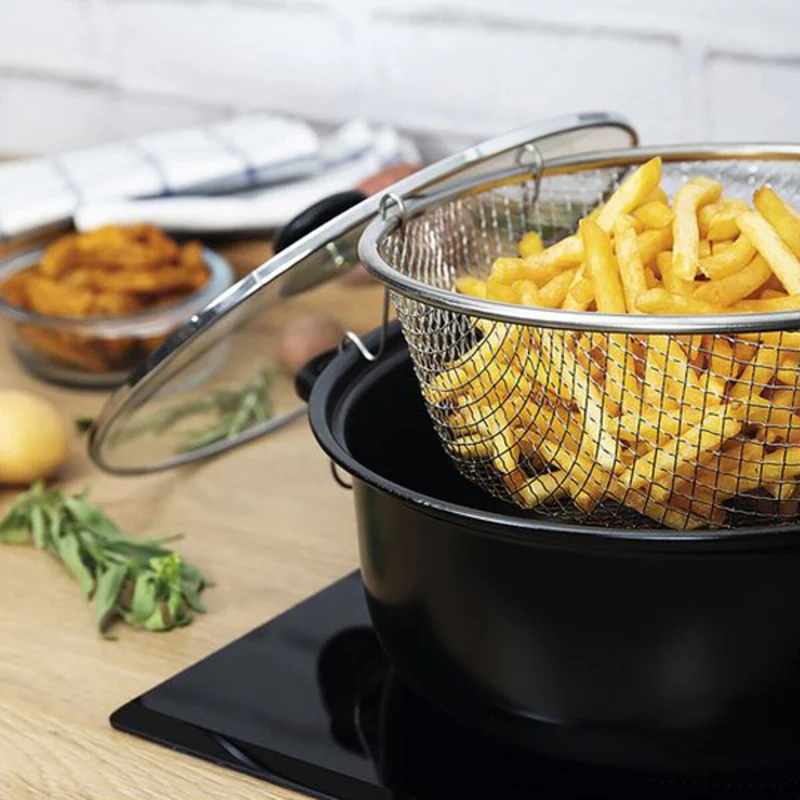 Friggitrice Quid Gante Con coperchio Cestello 320 ml (26 cm)