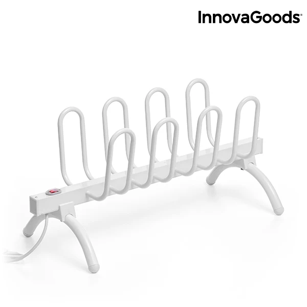 Stendino elettrico per scarpe InnovaGoods 80W bianco