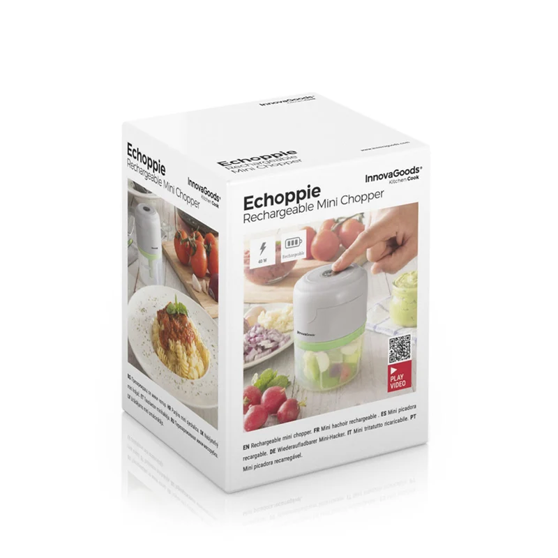 Mini Chopper Portatile Ricaricabile Echoppie InnovaGoods