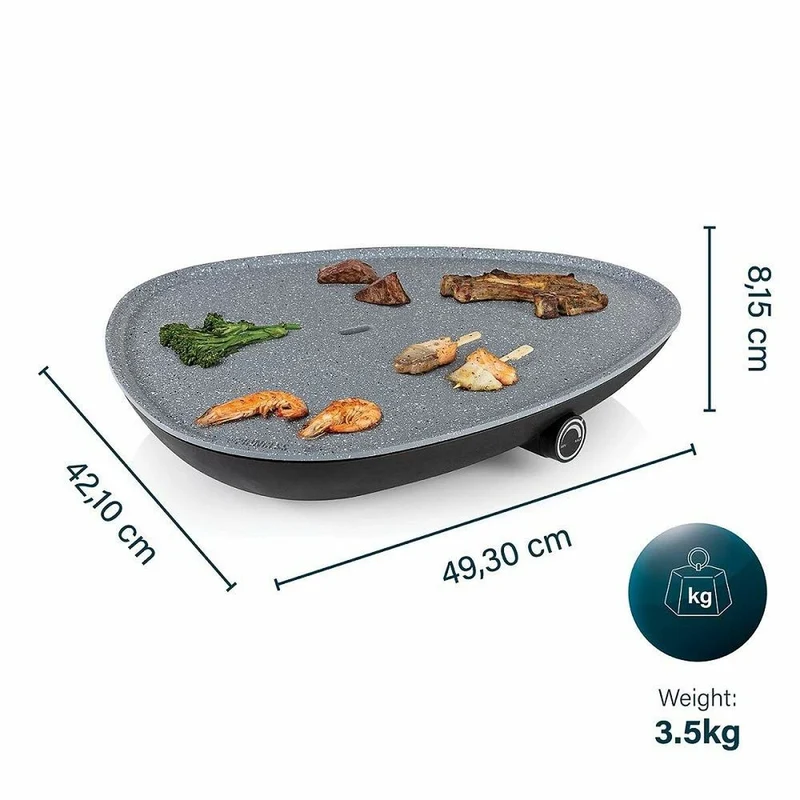 Barbecue Princess 103250 2000W Grigio