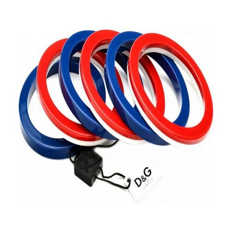 Bracciale D&G DJ0929 Blu Bianco Rosso (21 cm)