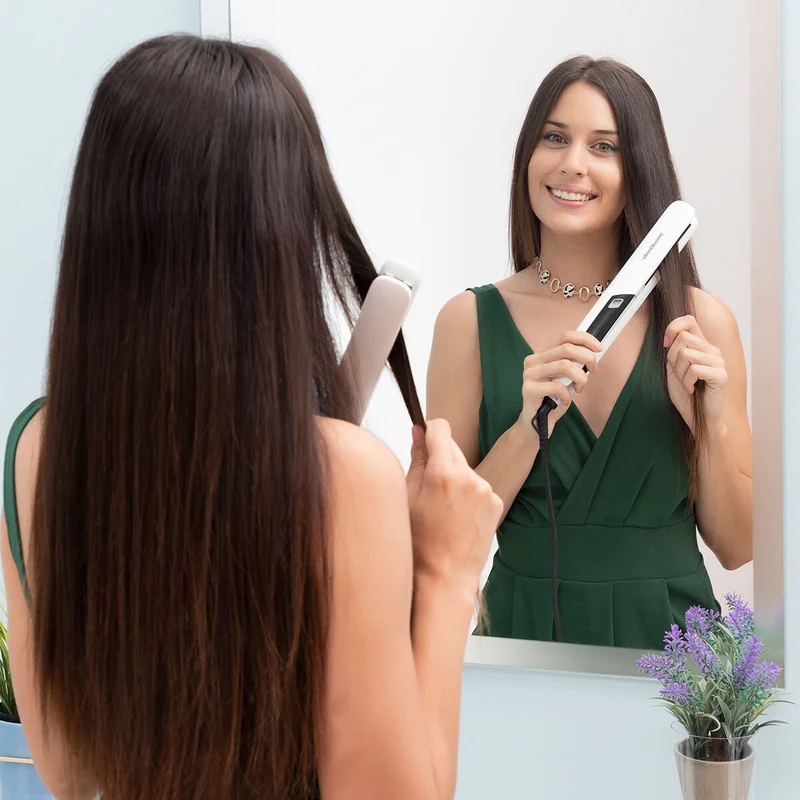 Ferro per Capelli in Ceramica con Vapore Stemio InnovaGoods 36 W