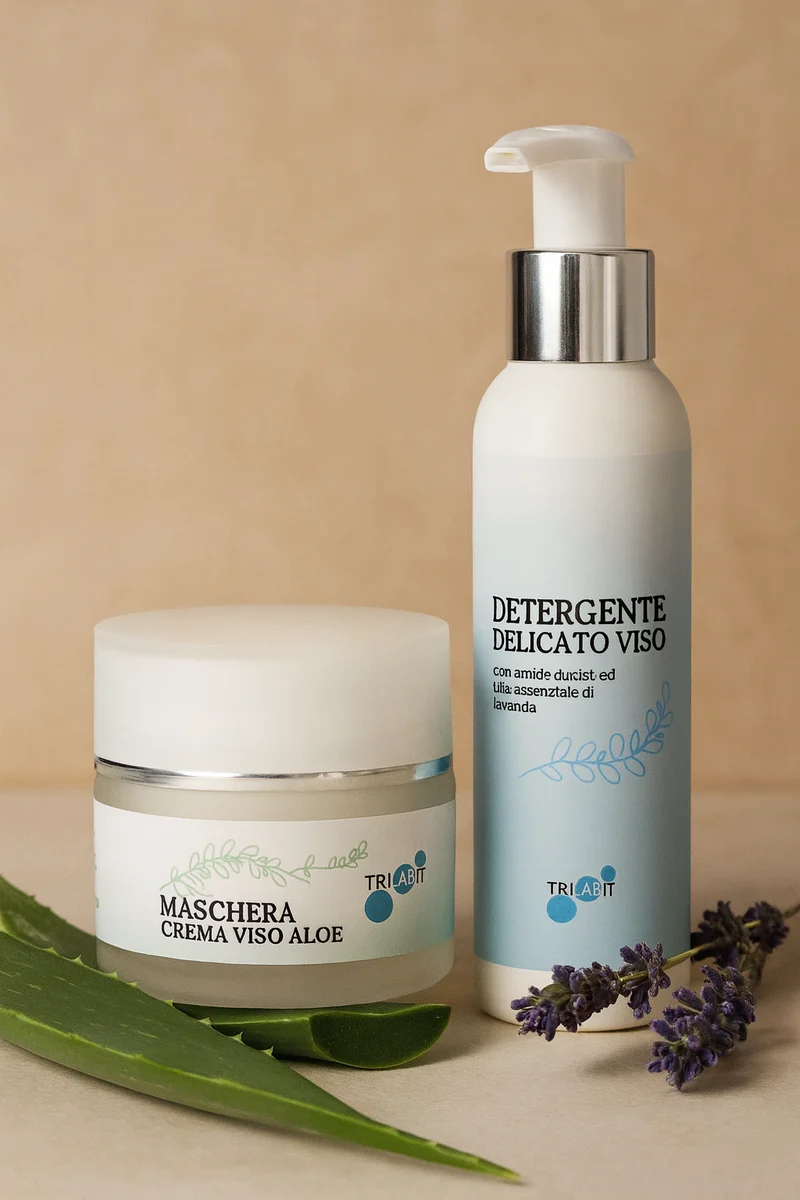 DETERGENTE DELICATO VISO + MASCHERA/CREMA NECTAR ALOE