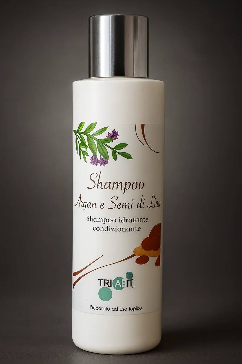 Shampoo ARGAN e SEMI DI LINO