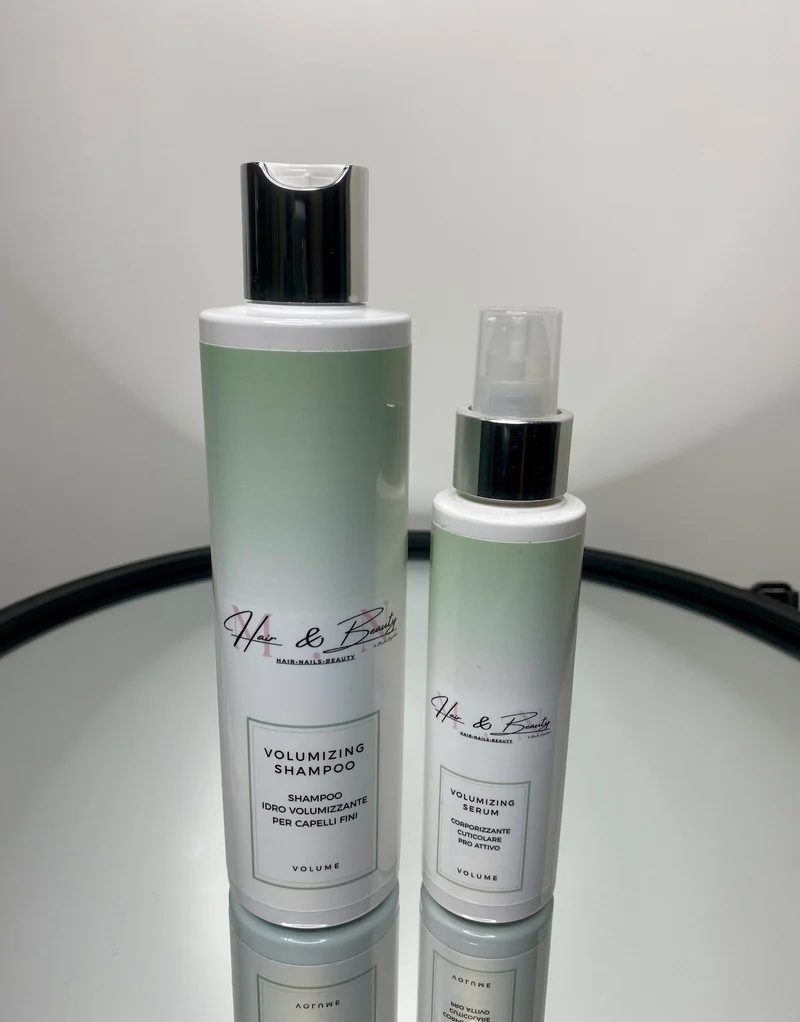 VOLUMIZING SHAMPOO & CRYSTAL FLUID