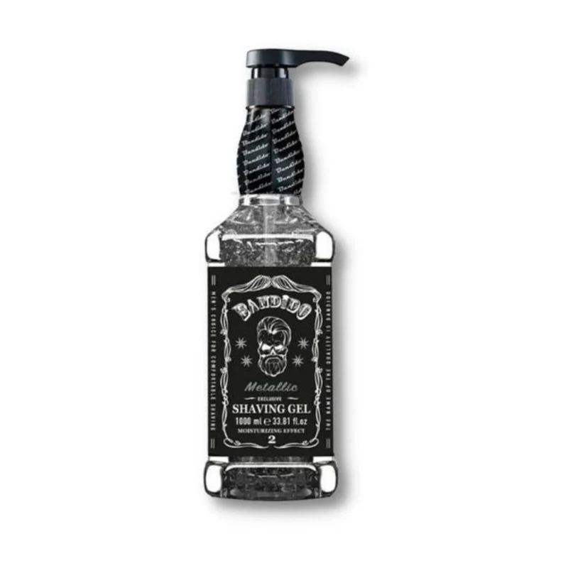 BANDIDO SHAVING GEL METALLIC CLEAR 1000ML