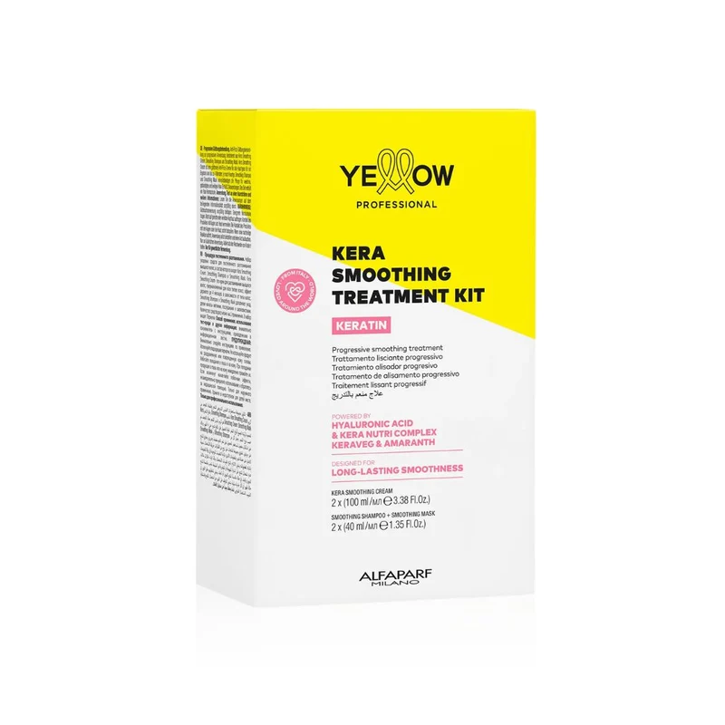 ALFAPARF YELLOW KERATIN SMOOTHIN TREATMENT KIT