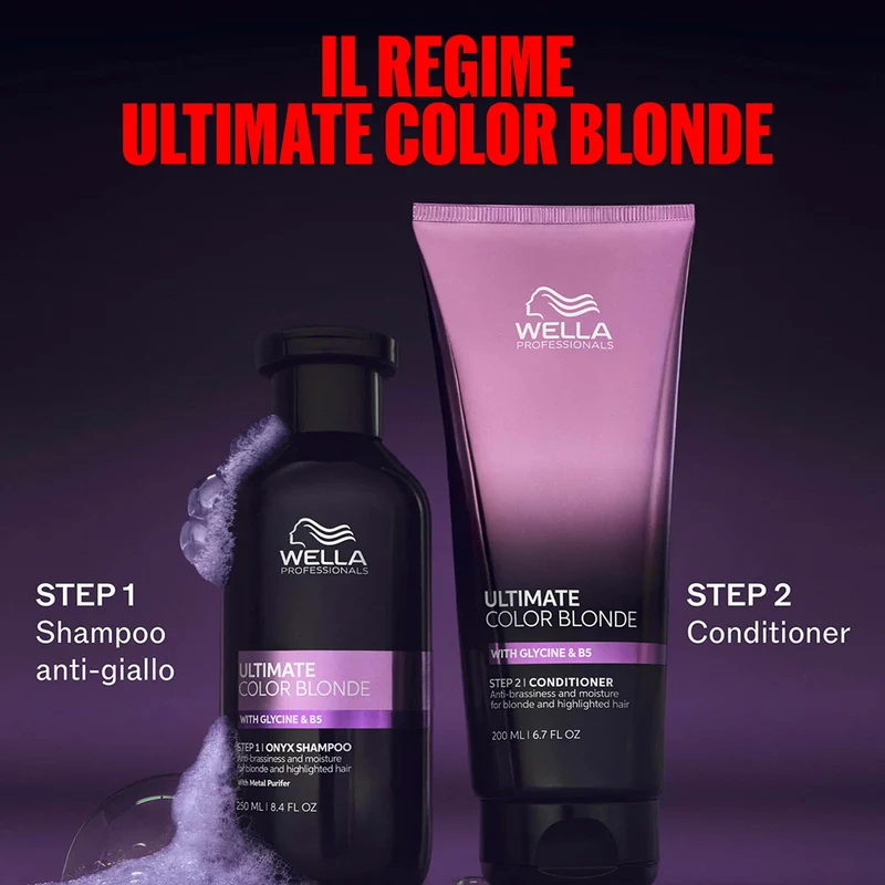 Wella Professionals Ultimate Color Blonde Conditioner 200ml - balsamo neutralizzante capelli biondi