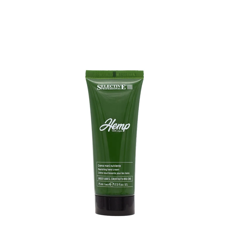 Selective Professional Hemp Nourishing Hand Cream 75ml - crema mani nutriente