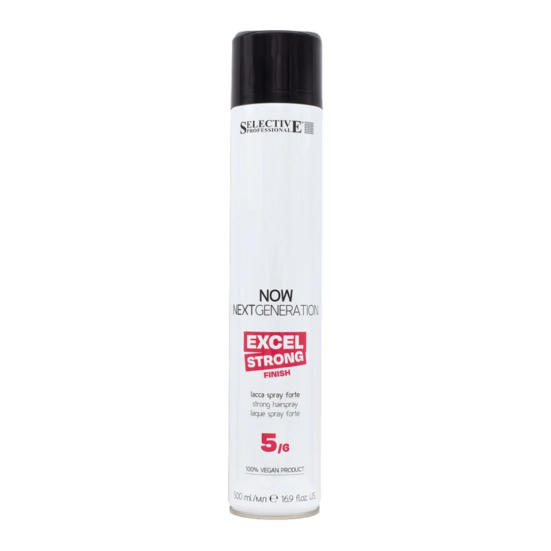 Selective Professional Now Next Generation Excel Generation Finish Strong Hairspray 500ml - lacca spray forte