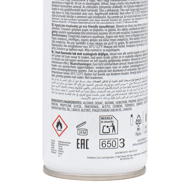Selective Professional Now Next Generation Excel Generation Finish Strong Hairspray 500ml - lacca spray forte
