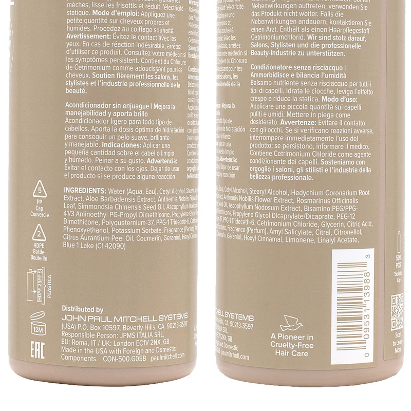 Paul Mitchell The Conditioner 500ml - balsamo nutriente senza risciacquo