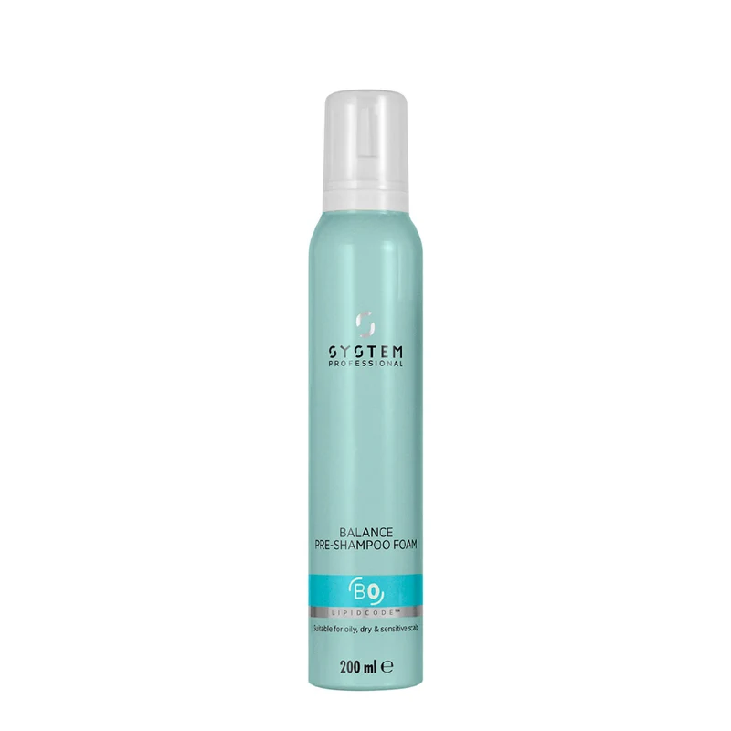 System Professional Balance Pre Shampoo Foam 200ml - mousse detergente