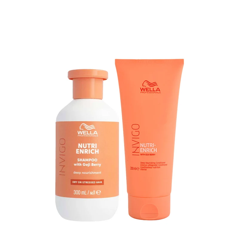 Wella Invigo Nutri Enrich Deep Nourishing Shampoo 300ml Conditioner 200ml
