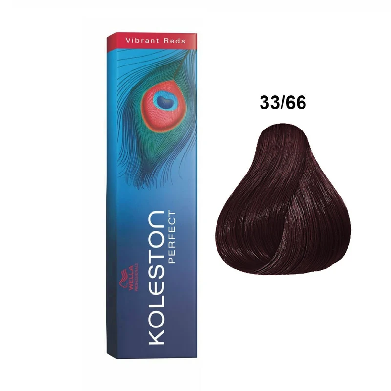 33/66 Castano Scuro Intenso Violetto Wella Koleston Perfect Vibrant reds