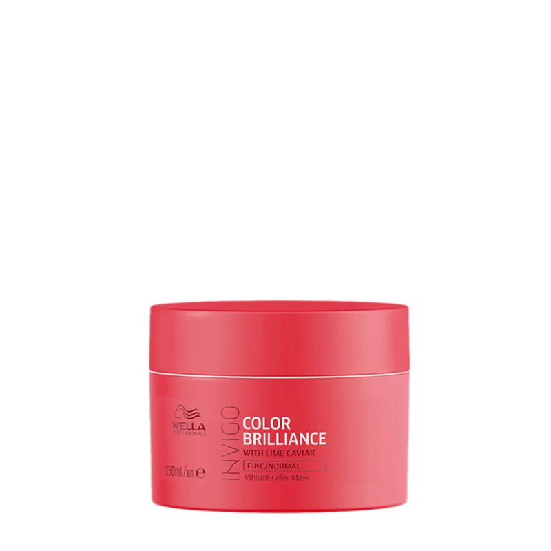 Wella Invigo Color Brilliance Mask Fine/Normal 150ml - maschera per capelli colorati fini e normali