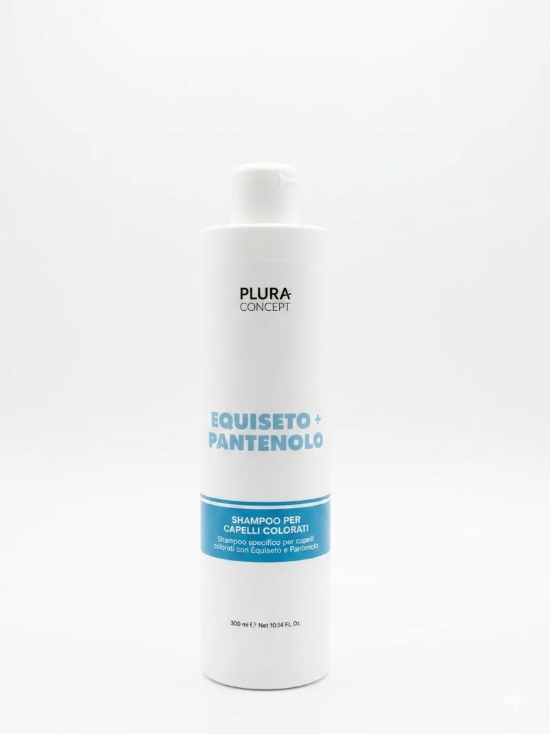 Shampoo per Capelli colorati – Equiseto e pantenolo Plura concept 300ml