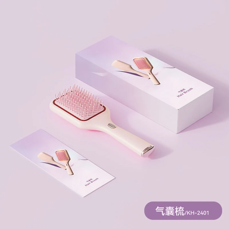 Electric massage vibrating scalp massage portable air cushion airbag comb
