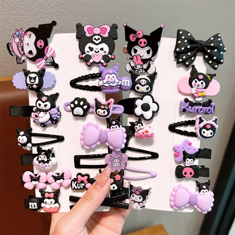 Kuromi Side Fringe Hair Clip