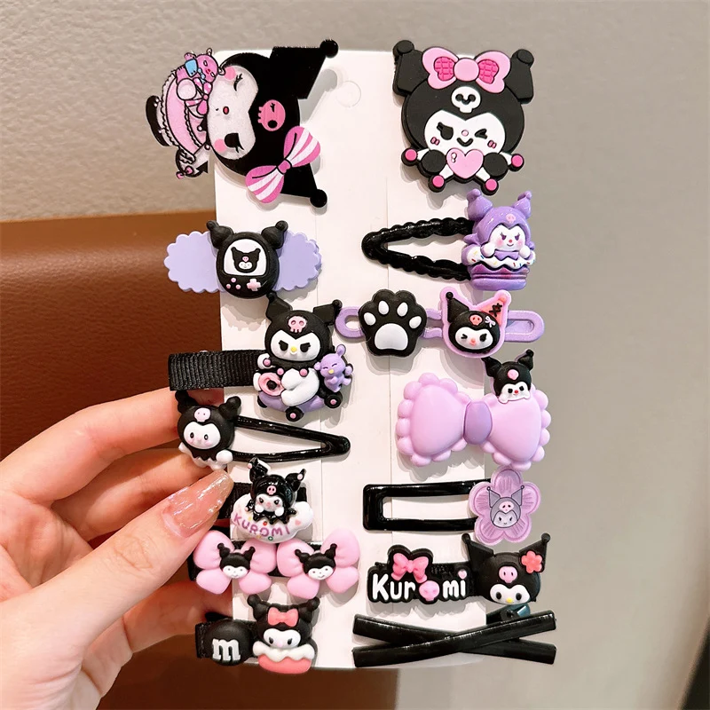 Kuromi Side Fringe Hair Clip