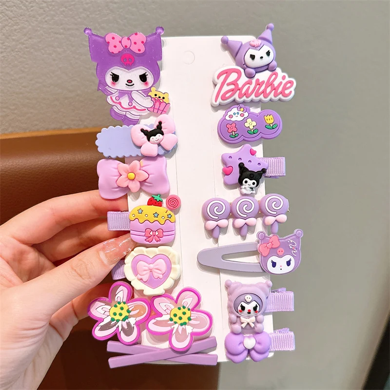 Kuromi Side Fringe Hair Clip