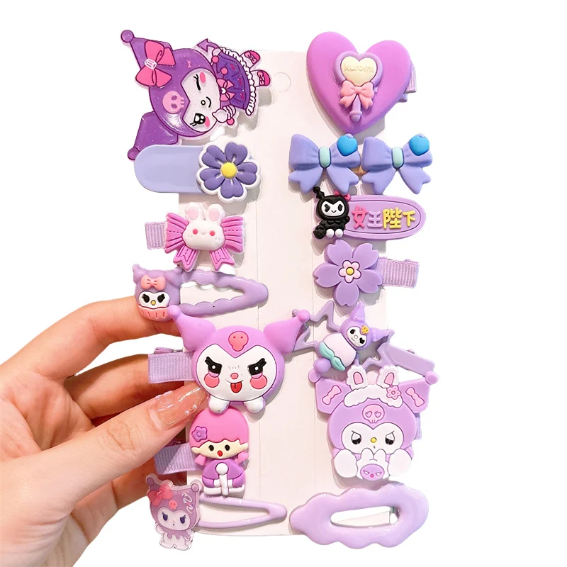 Kuromi Side Fringe Hair Clip