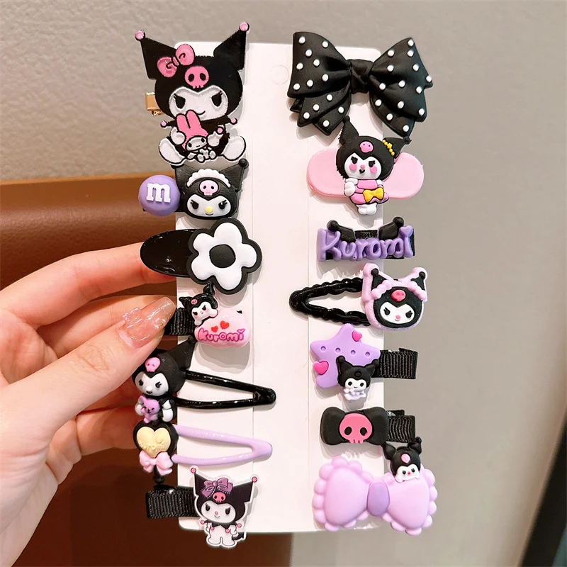 Kuromi Side Fringe Hair Clip