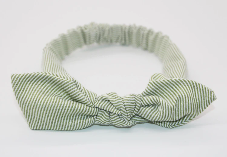 Cotton & Linen Striped Baby Headband