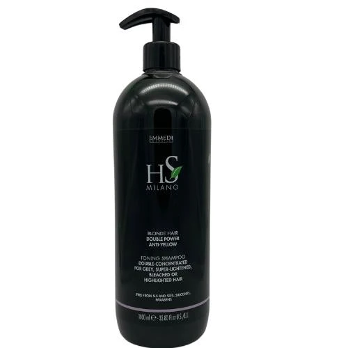 HS MILANO BLONDE HAIR DOUBLE SHAMPOO 1000ML 25004063
