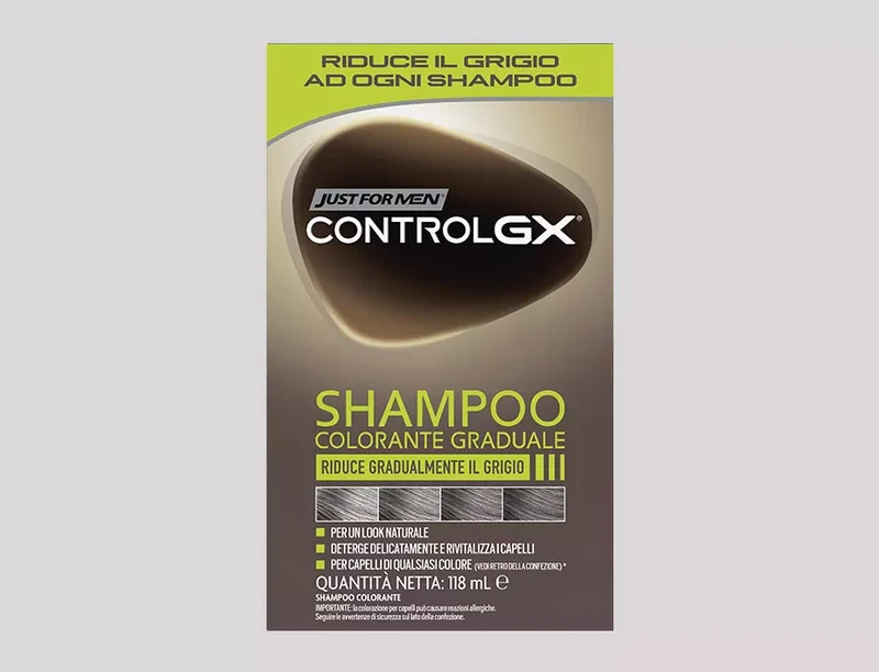 Shampoo Colorante Uomo Just For Men Control GX 118ml