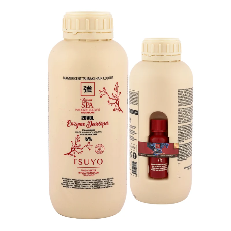 Tecna Tsuyo Enzyme Developer 20 vol. 6% 1000ml + Anti Age Complex 20ml